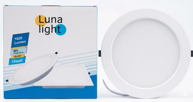 Պլաֆոն LUNA LIGHT 18w 6500k կլոր