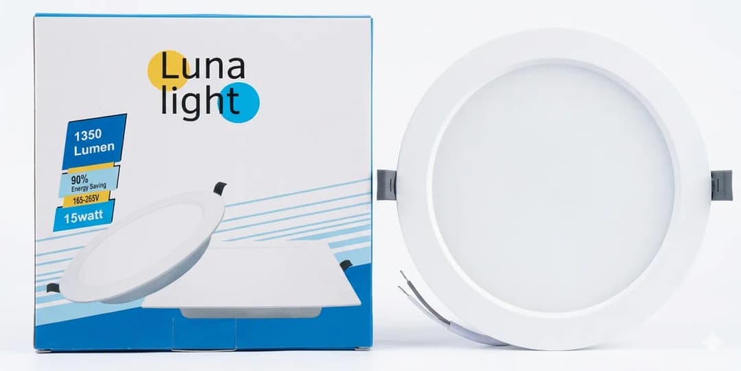 Պլաֆոն LUNA LIGHT 15w 6500k կլոր