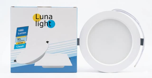 Պլաֆոն LUNA LIGHT 12w 6500k կլոր