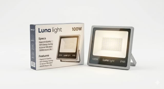 Պրաժեկտոր LUNA LIGHT 100w 6500k