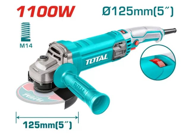 Բալգարկա TG110125565 1100w 125մմ TOTAL